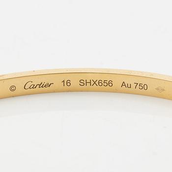 Cartier, bracelet, "Love" small, 18K gold.