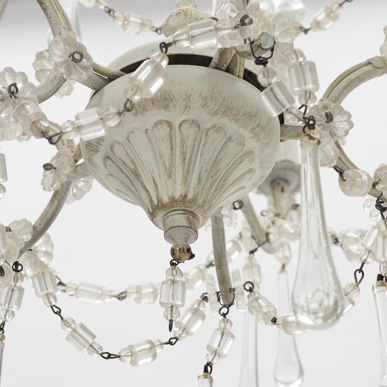A chandelier, Italy, senond half of the 20th century.