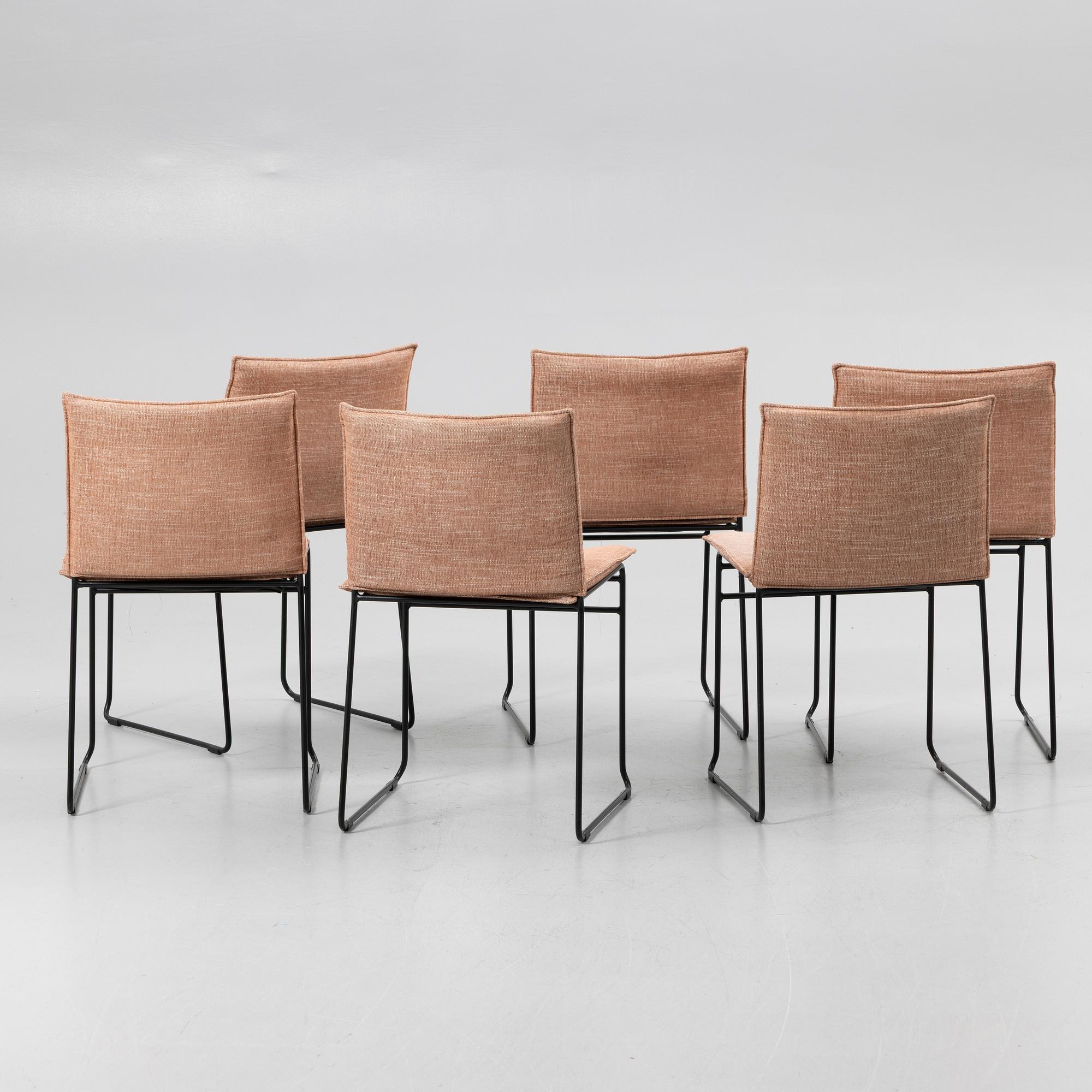 Chairs, 6, “Kyst”, contemporary production.