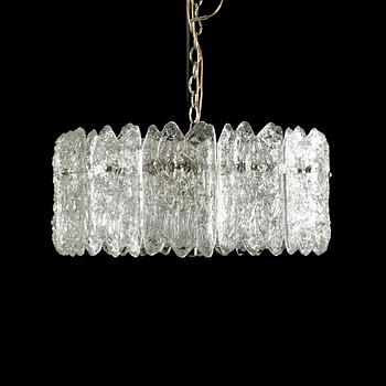TAKLAMPA, glas, 1900-talets andra hälft.