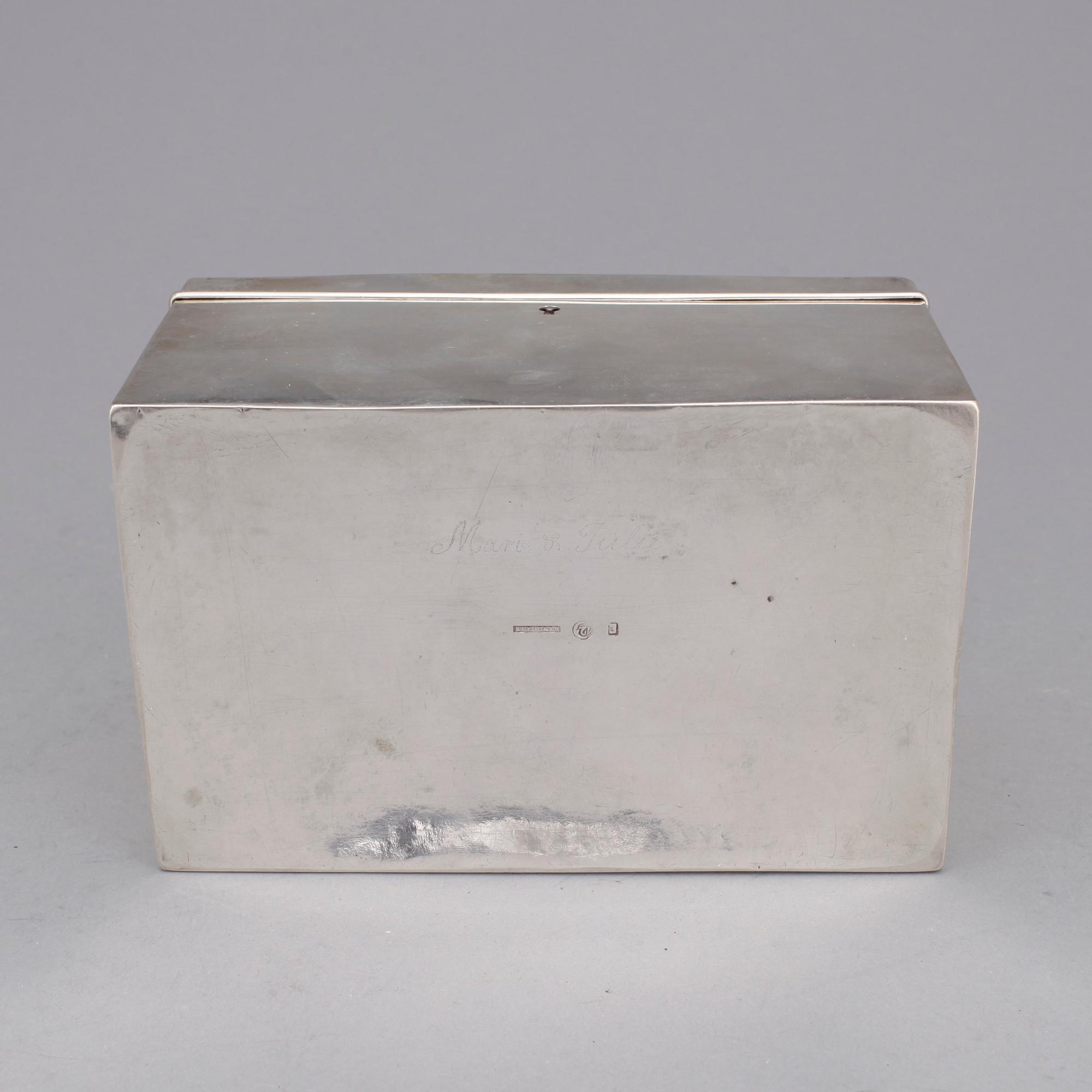 SKRIN, silver, stämplat Kleucker, troligen Tyskland och 1800-tal. Vikt ca 317 gram.