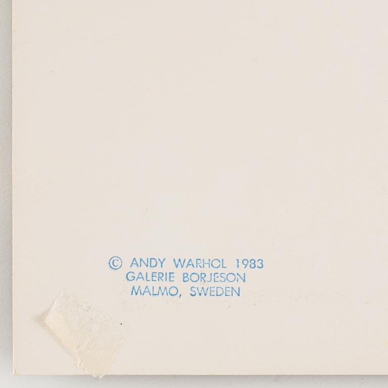 Andy Warhol, "Herself", from: "Three portraits of Ingrid Bergman".
