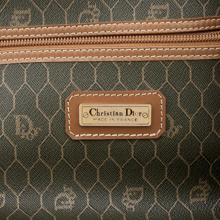 CHRISTIAN DIOR, a monogram canvas bag.