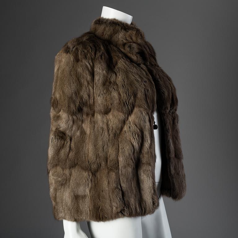 A 1940s fur cape, Wigéns, Tranås, Sweden.