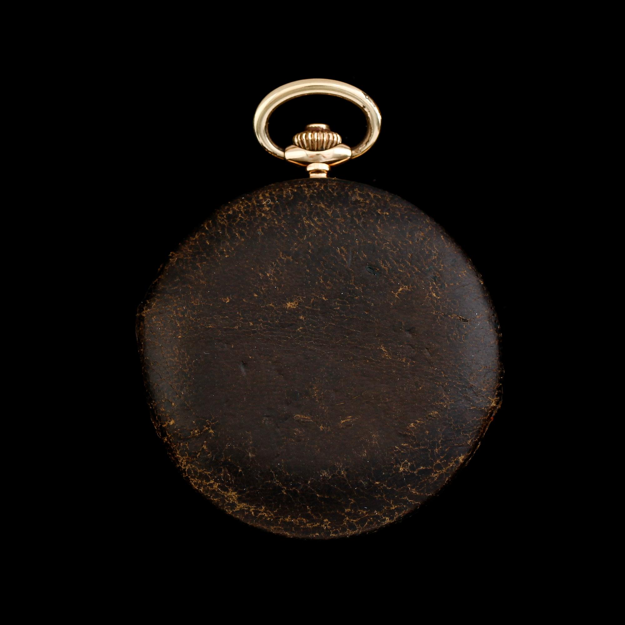 FICKUR, 14K guld, savonett, 1900-talets första hälft.