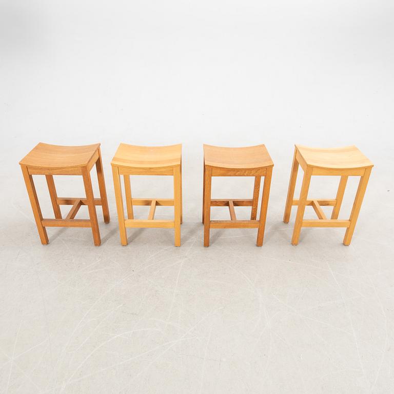 Jonas Lindvall, pallar, 4 st, "BI" ur serien Beatnik, de Nord, 1990-tal.