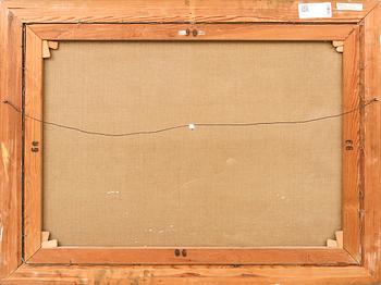 Hugo Öfverström, Translation: "Fishing boat at sea".