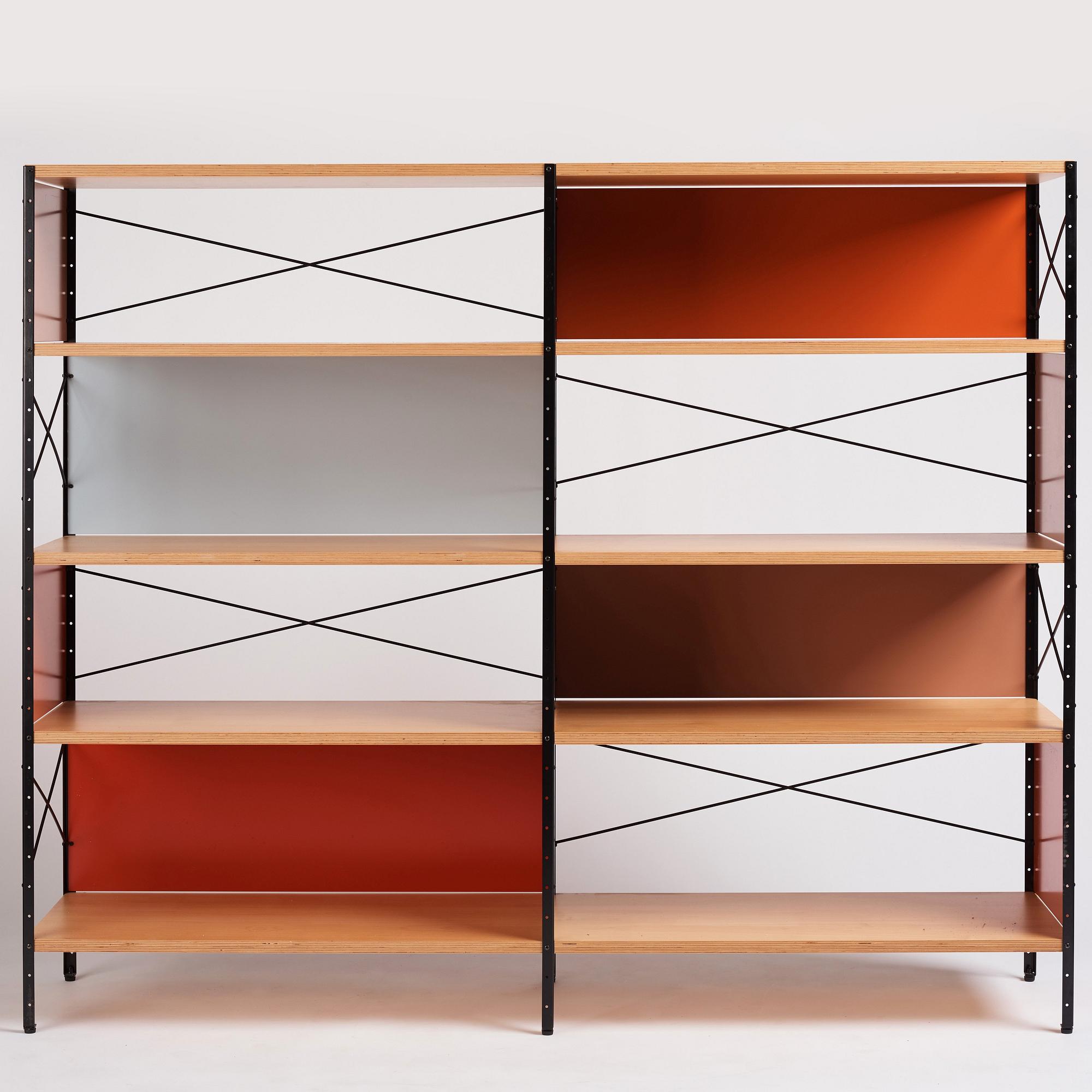 Charles & Ray Eames, hyllsystem, "ESU-Eames Storage Unit", Vitra, 2015.
