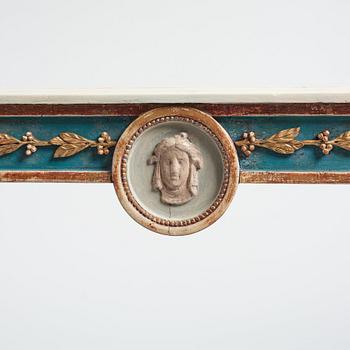 Konsolbord, Stockholmsarbete 1700-talets slut, Sengustavianskt.