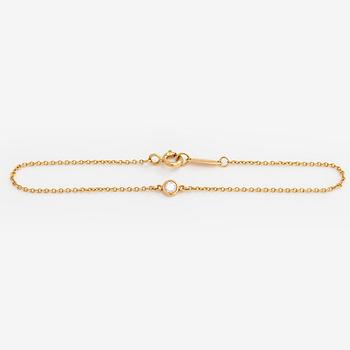 Tiffany & Co, Elsa Peretti, rannekoru, "Diamonds by the Yard", 18K kultaa, timantti n 0.08 ct.