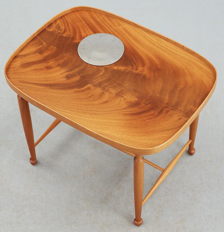 A Josef Frank oval mahogany table,