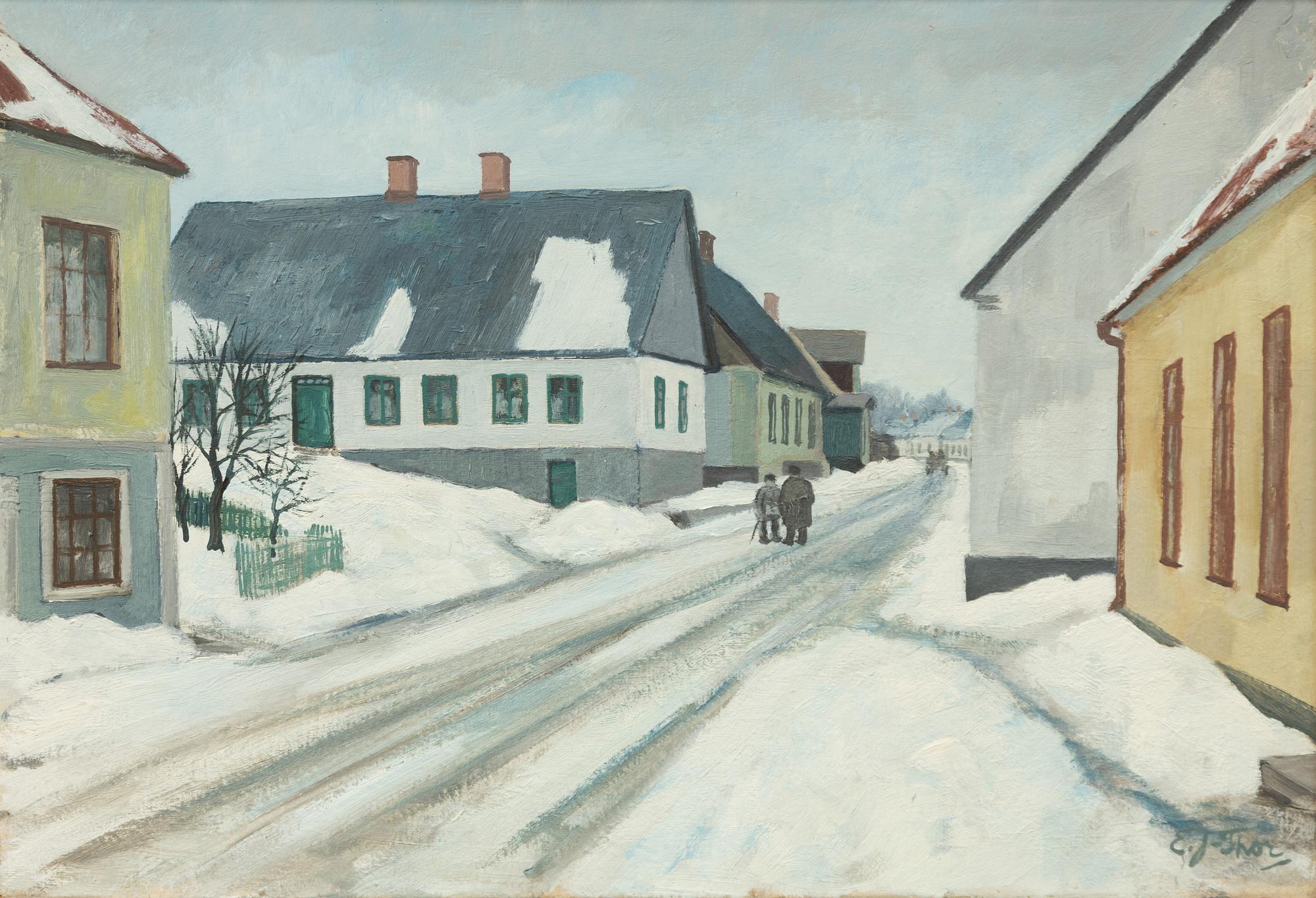 Emil Johanson-Thor, "Bygata i Anderslöv".