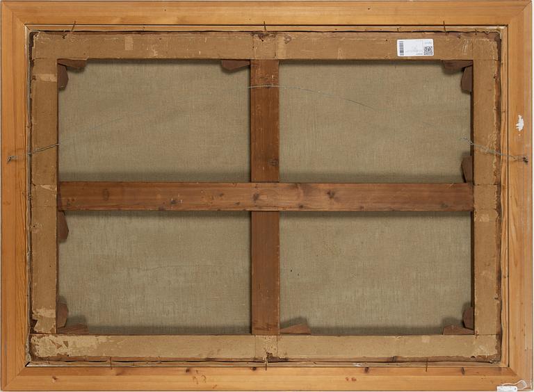 Wilhelm von Gegerfelt, Fiskeläge med kvinnor som rensar nät.