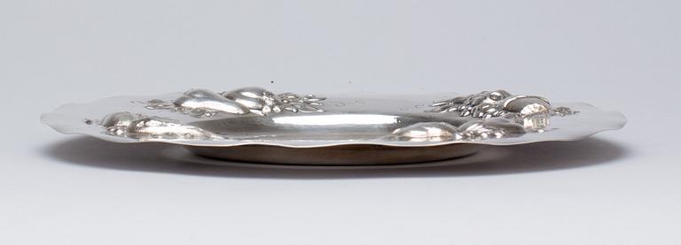 FAT, barockstil, silver, C.G Hallberg, 1939. Vikt ca 630 g.