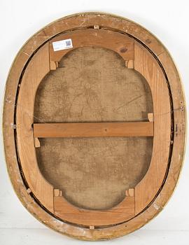 MARTIN MIJTENS D.Ä, tillskriven. Porträtt. Oval, duk.