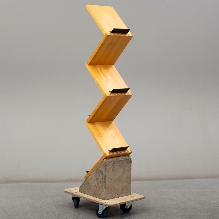 A 'Zink' shelf by Jonas Bohlin, Källemo, late 20th century.