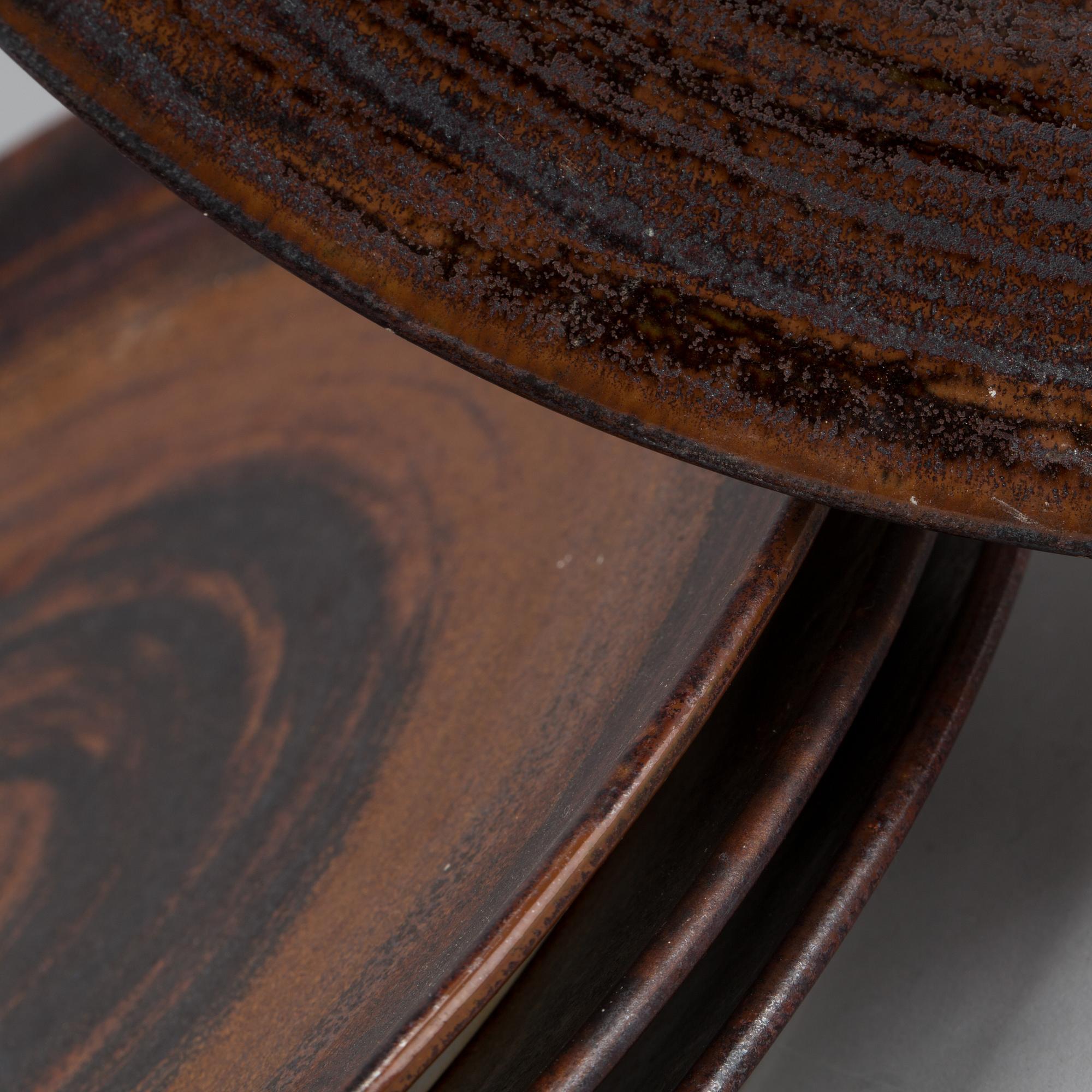 CARL-HARRY STÅLHANE, TALLRIKAR, 4 st, stengods, Designhuset.
