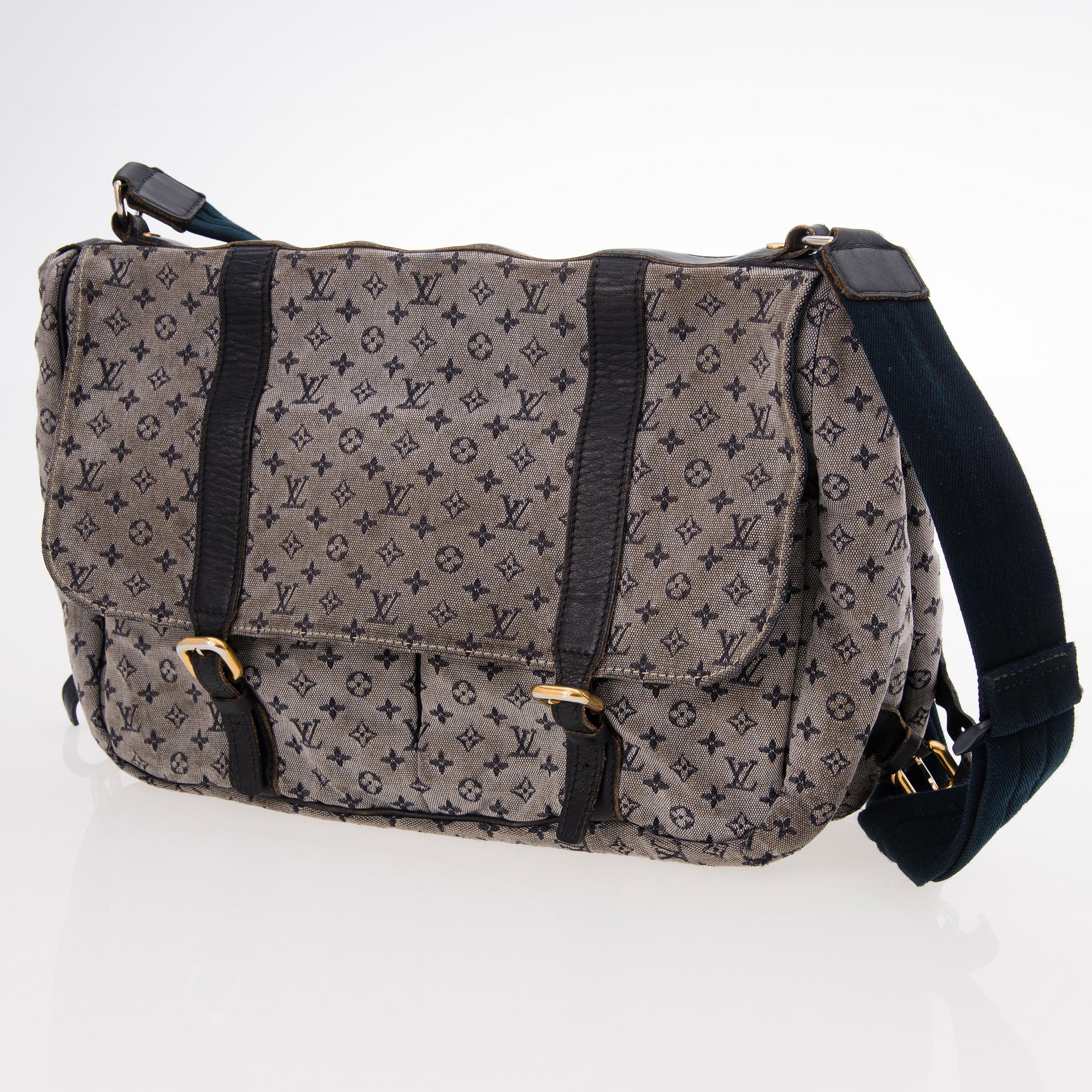 LOUIS VUITTON Monogram Mini Lin Sac a Langer Diaper Bag. Bukowskis