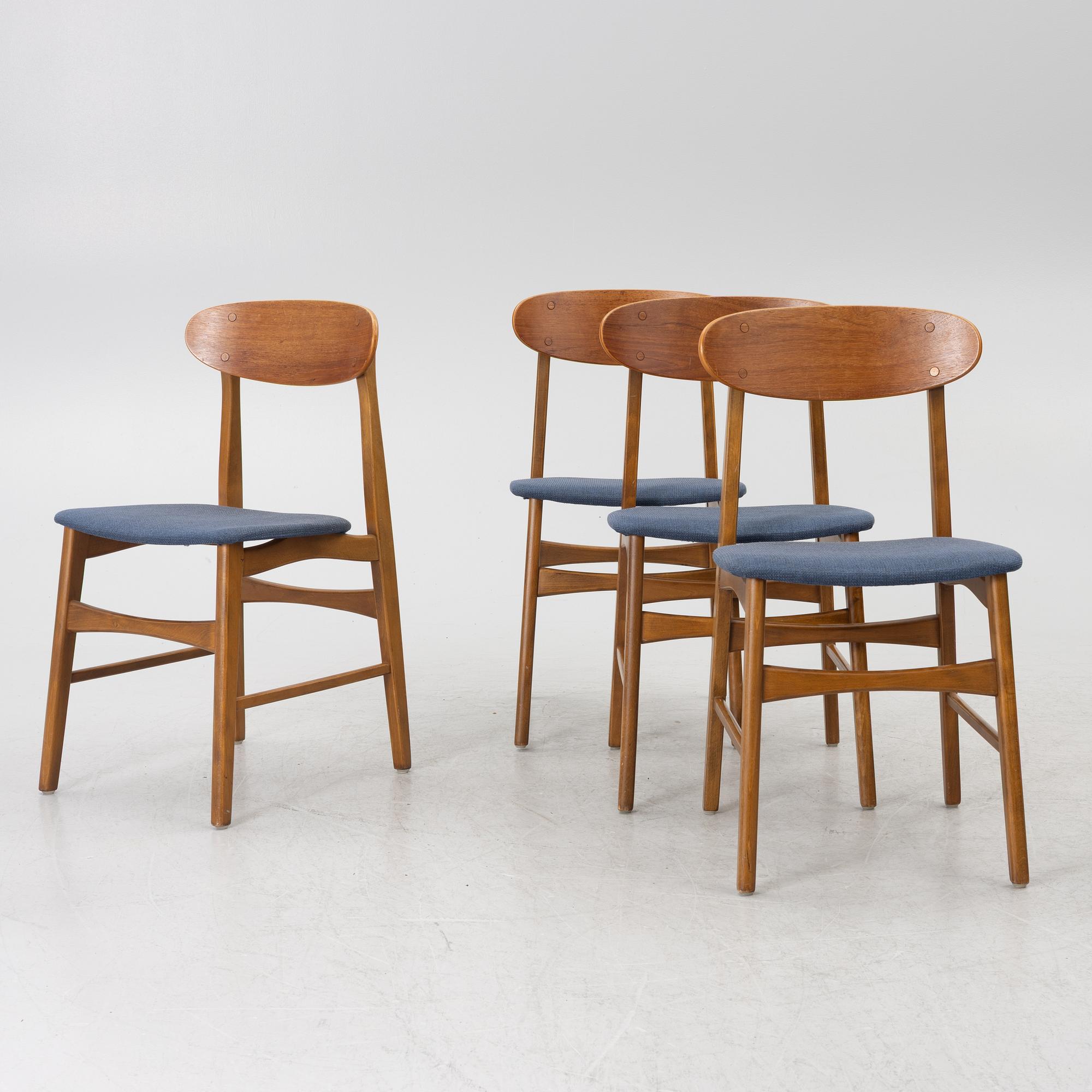 IKEA, four 'Atlas' chairs, 1963.