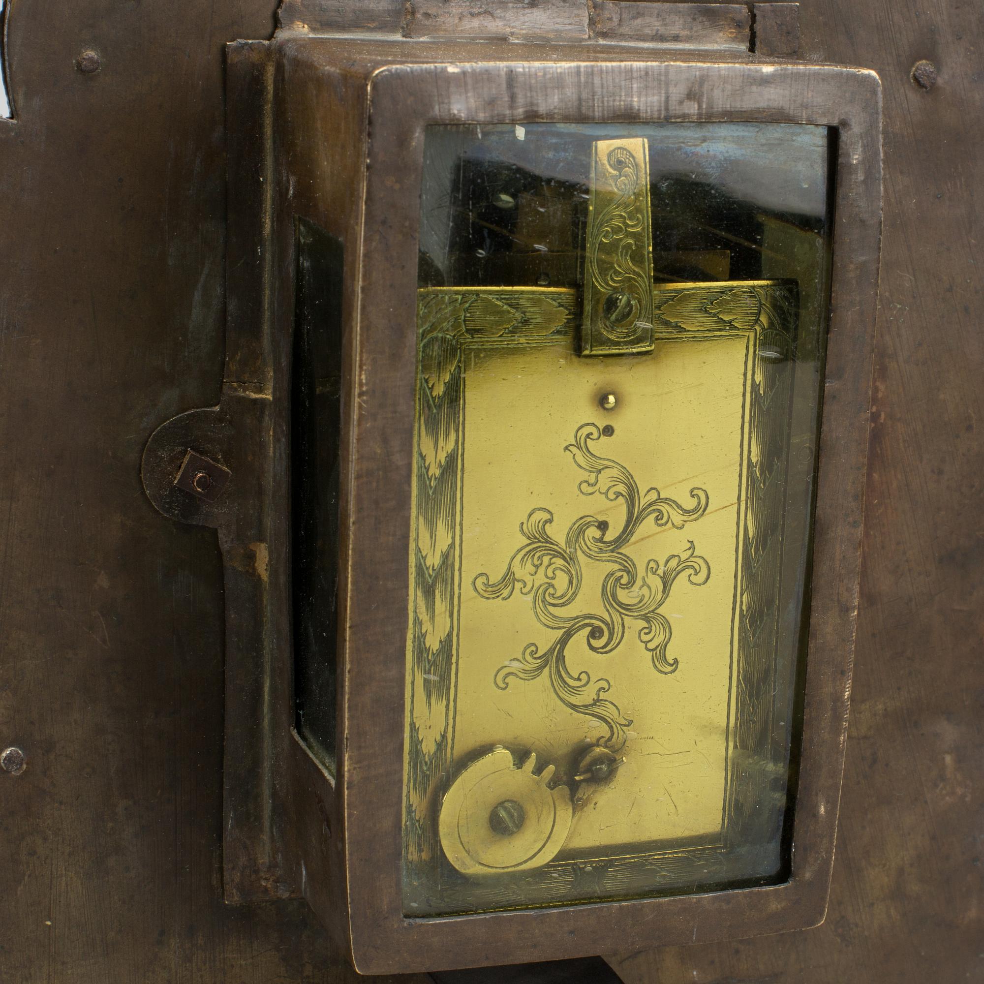 A LONDON PETER GARON CLOCK.