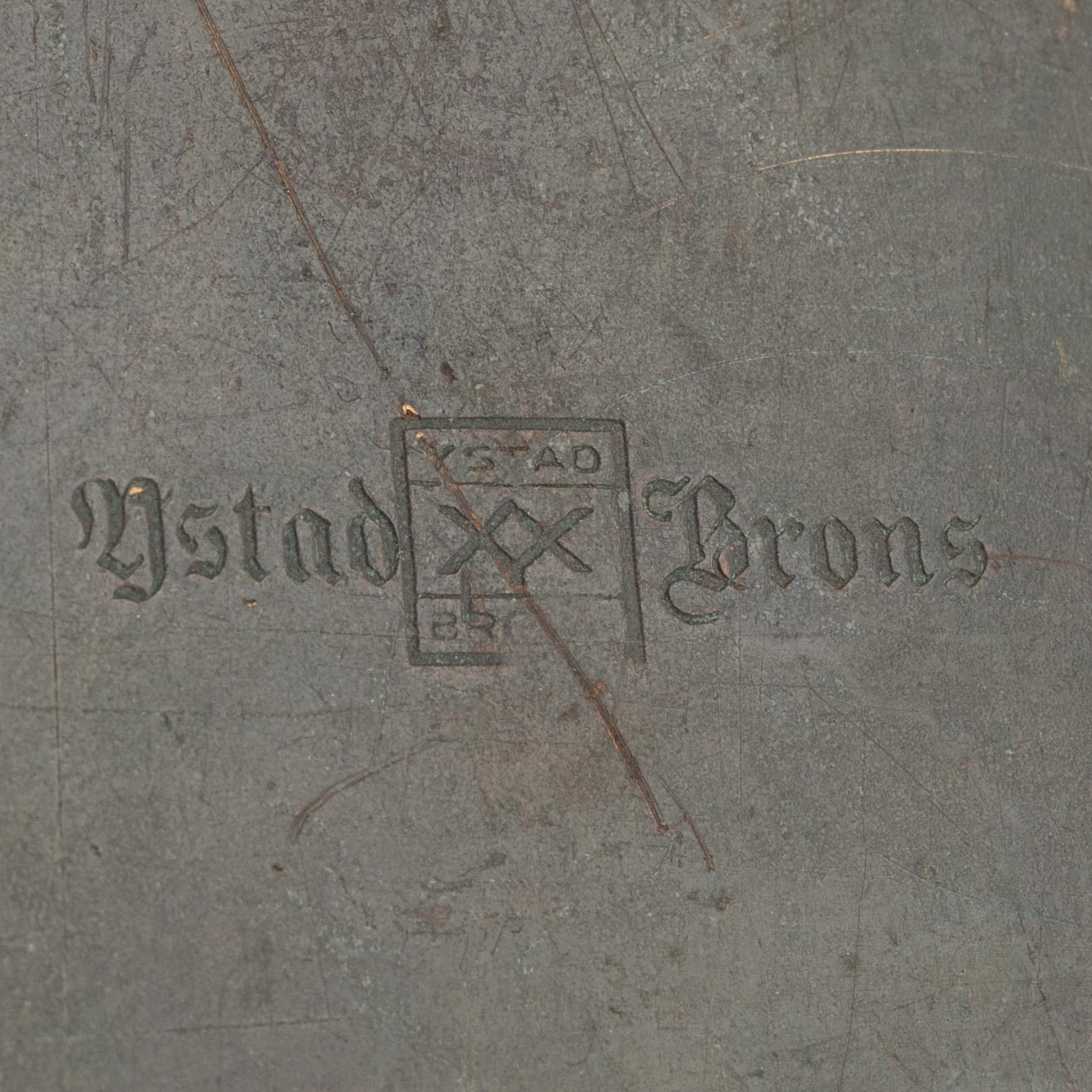 Ystad Brons (Ystad Metall), bokstöd, ett par, Swedish Grace, 1920-30-tal.
