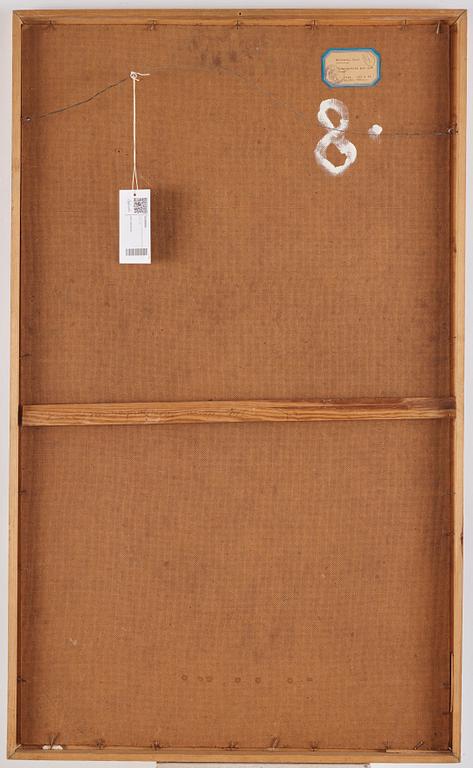 Leif Ericson, "Komposition mot grå fond".