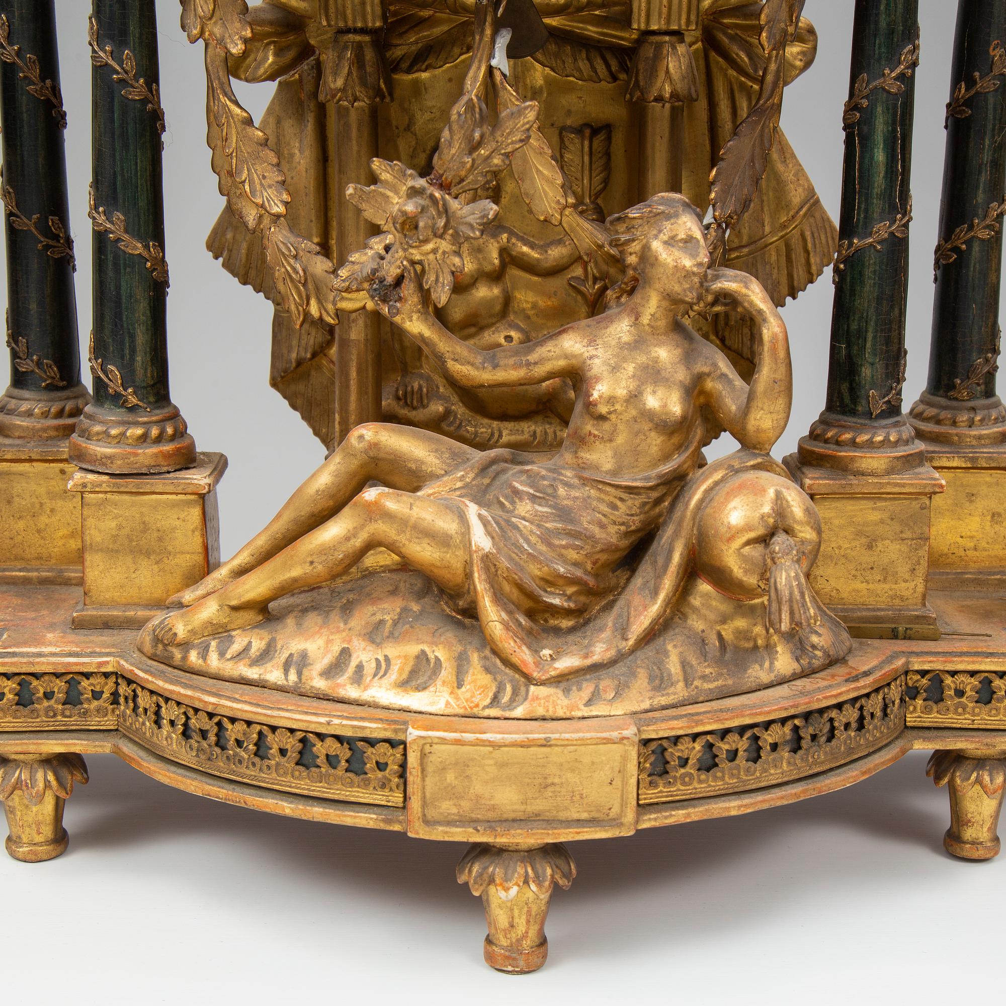BORDSPENDYL, Österrike/Tjeckien, 1700-talets slut.