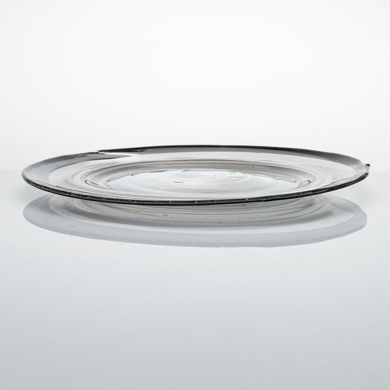 Kaj Franck, "Rengasvati", lasia, signeerattu Kaj Franck Nuutajärvi Notsjö.