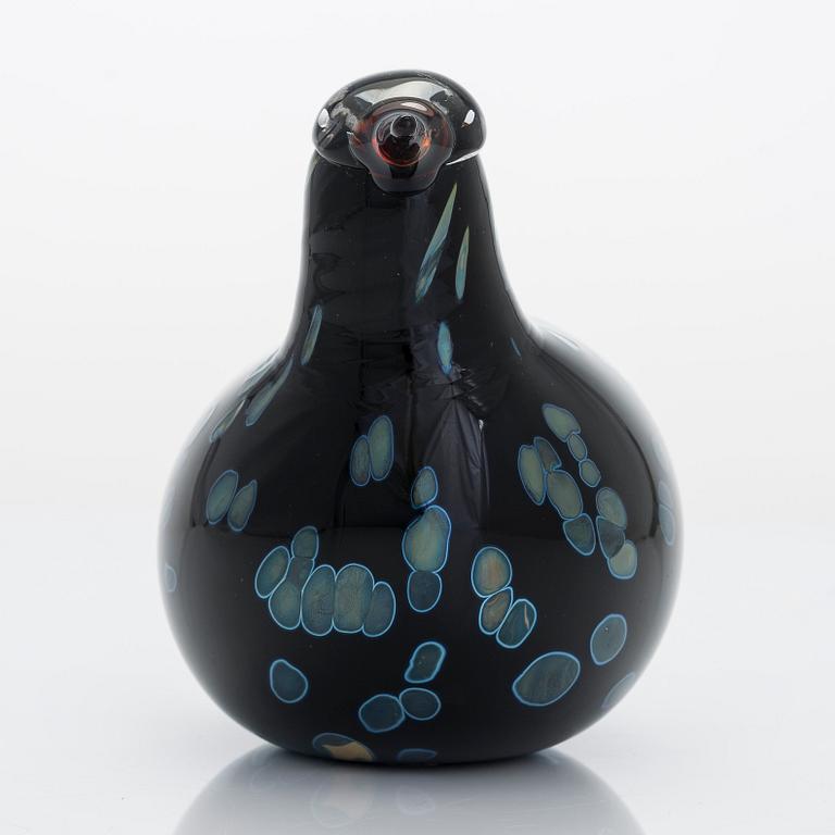 Oiva Toikka, glass bird/ annual bird 2003, signed O. Toikka Nuutajärvi 2003.