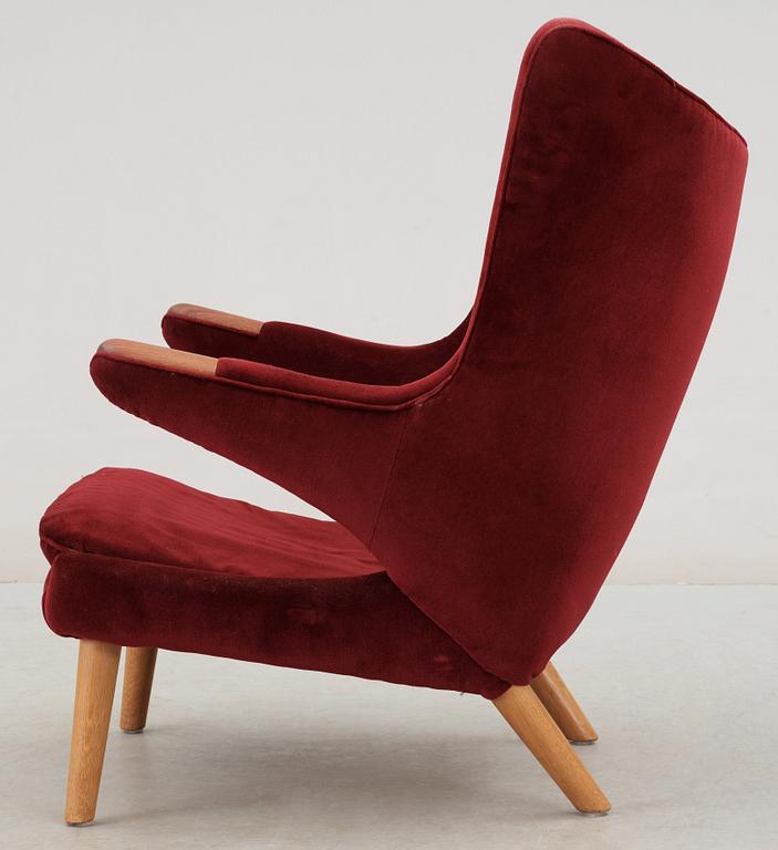 A Hans J Wegner 'Papa Bear' armchair by AP-stolen, Denmark 1950's.
