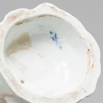 A Geman porcelain figurine, 20th Century, Meissen like mark.