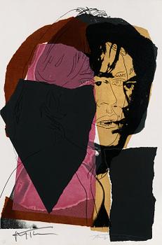 252. Andy Warhol, "Mick Jagger".