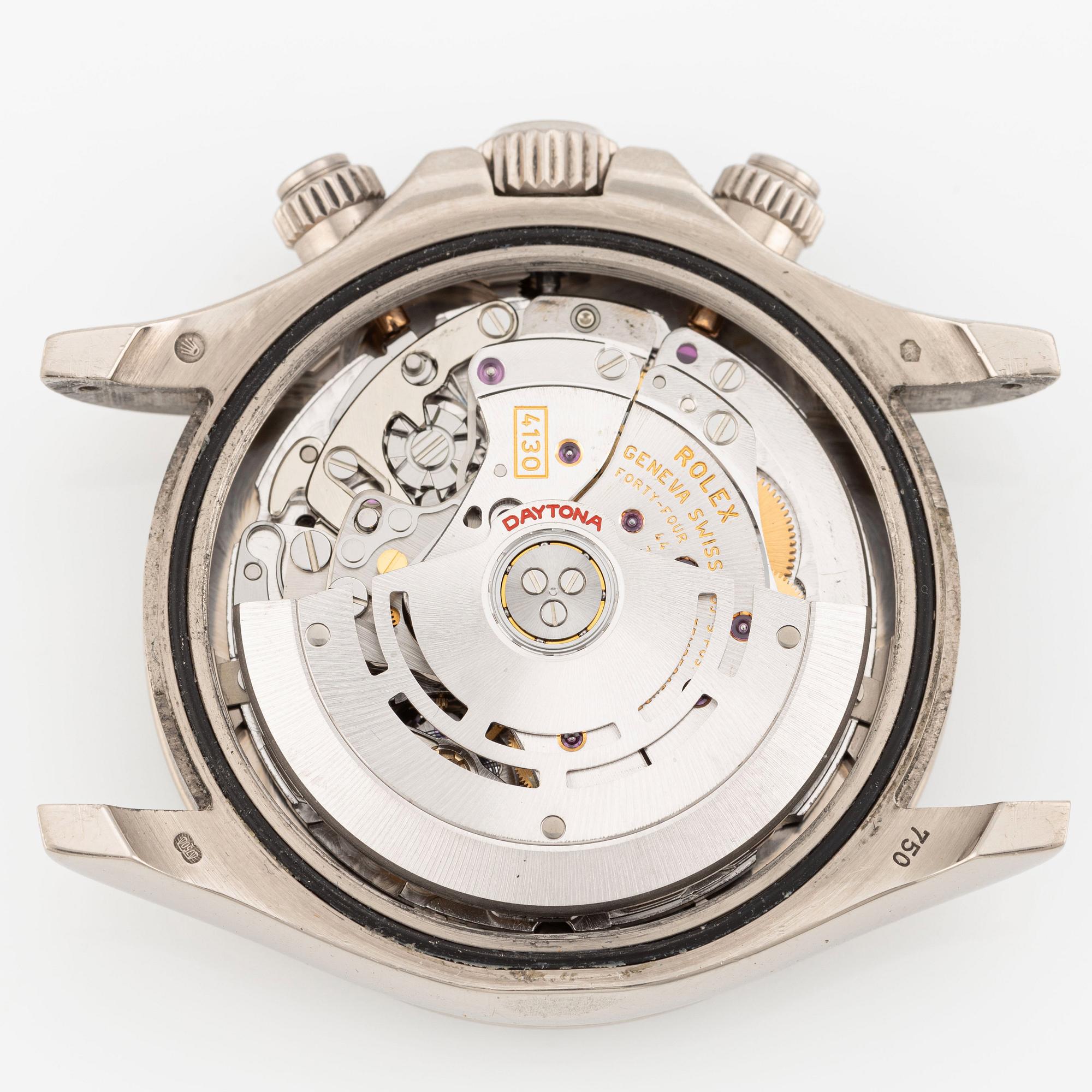 Rolex, Cosmograph, Daytona, "White Arabic Panda Dial", chronograph, ca 2007.