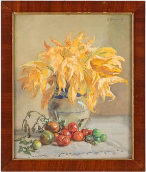 Joseph Jungwirth · JOSEPH JUNGWIRTH, gouache på papper, signerad.
