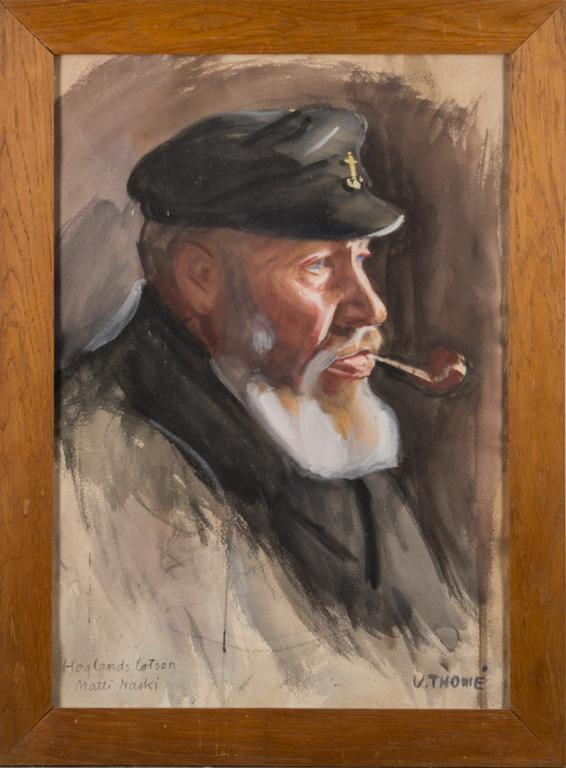 VERNER THOMÉ, "PILOT FROM SUURSAARI, MATTI NASKI".