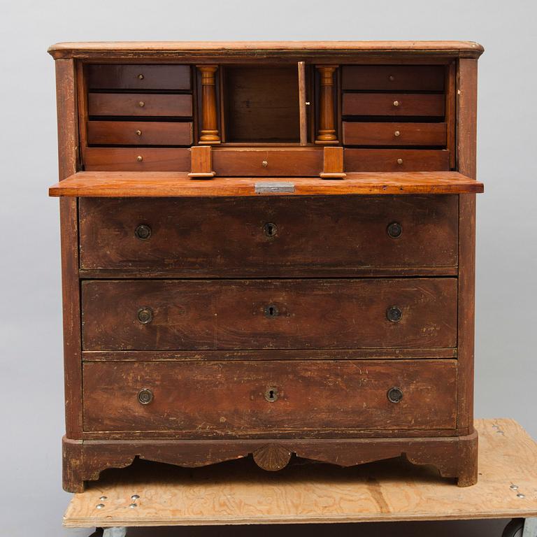 SKRIVMÖBEL, Sverige, ca 1830.