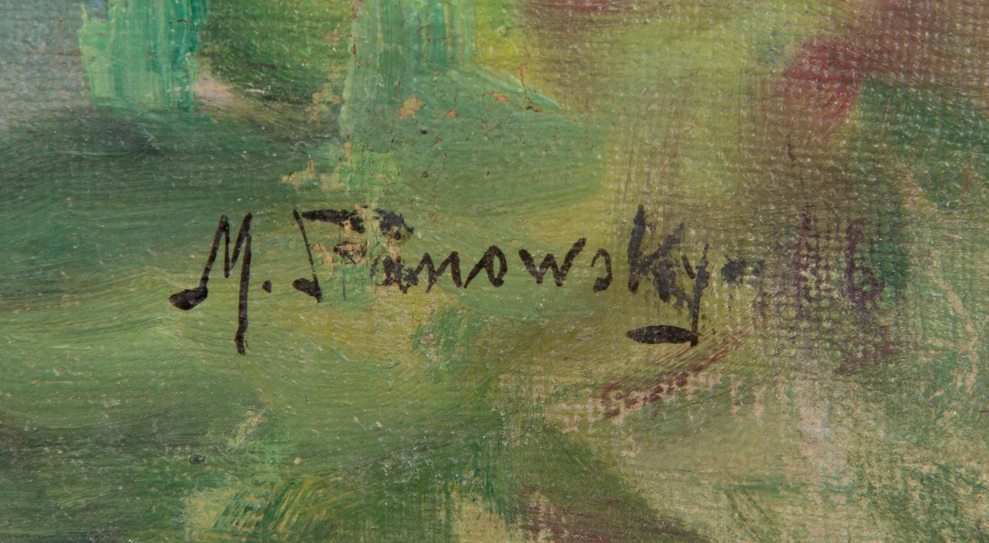 Mikael Stanowsky, oil on canvas, signed.