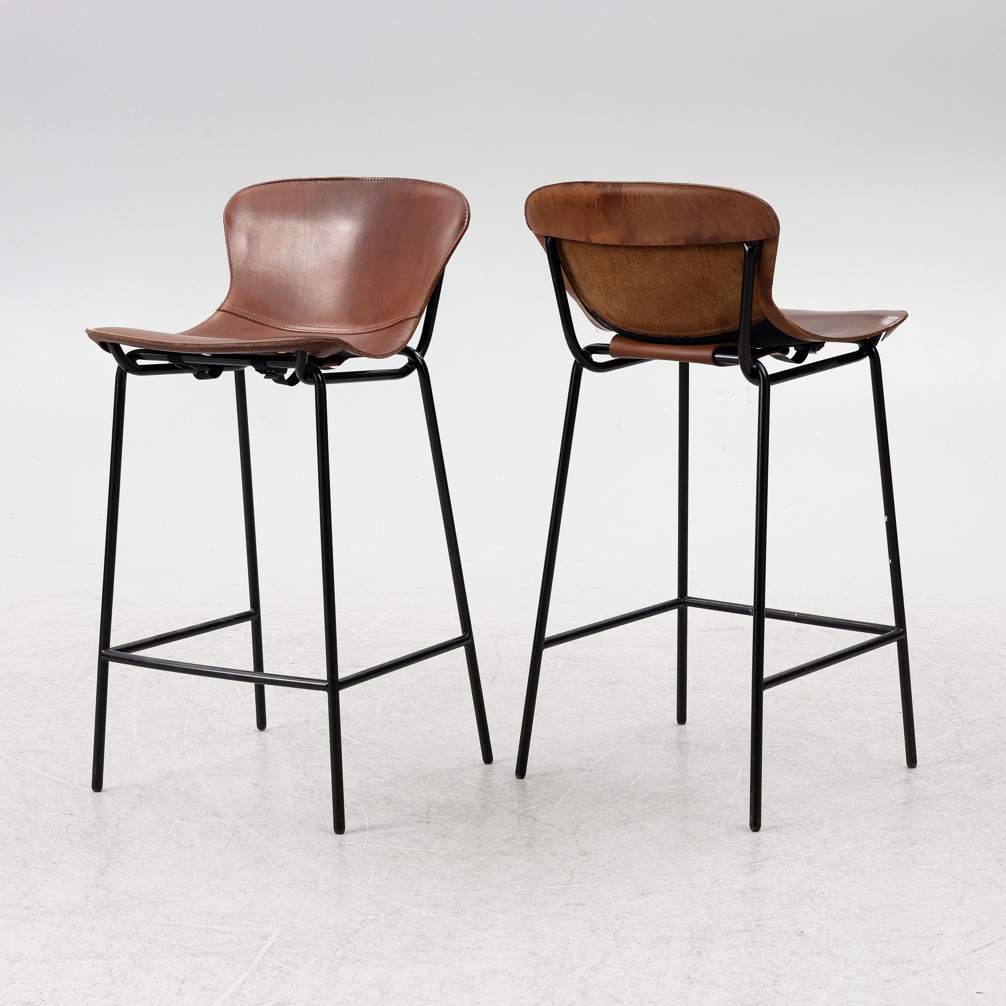 Axel Bjurström, barstolar, 9 st, "Hammock", David Design.