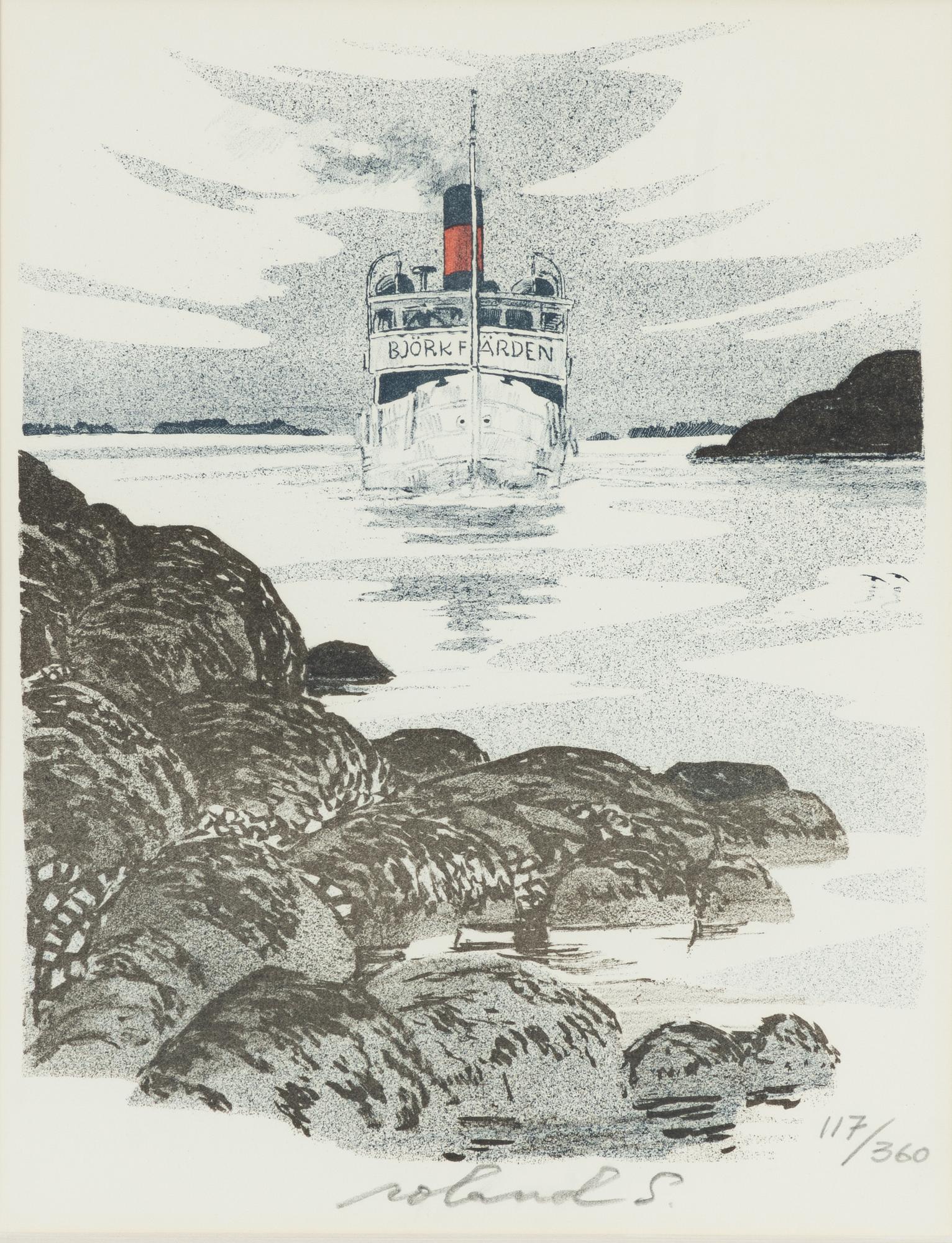 Roland Svensson, "Den gamla ångbåten".