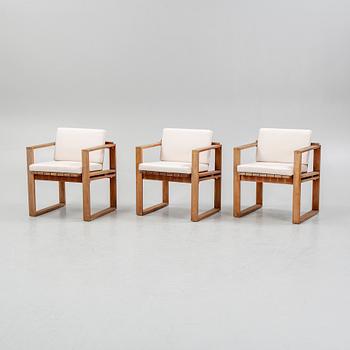 A garden table with sofa and three armchiars, Carl Hansen & Søn, Denmark.