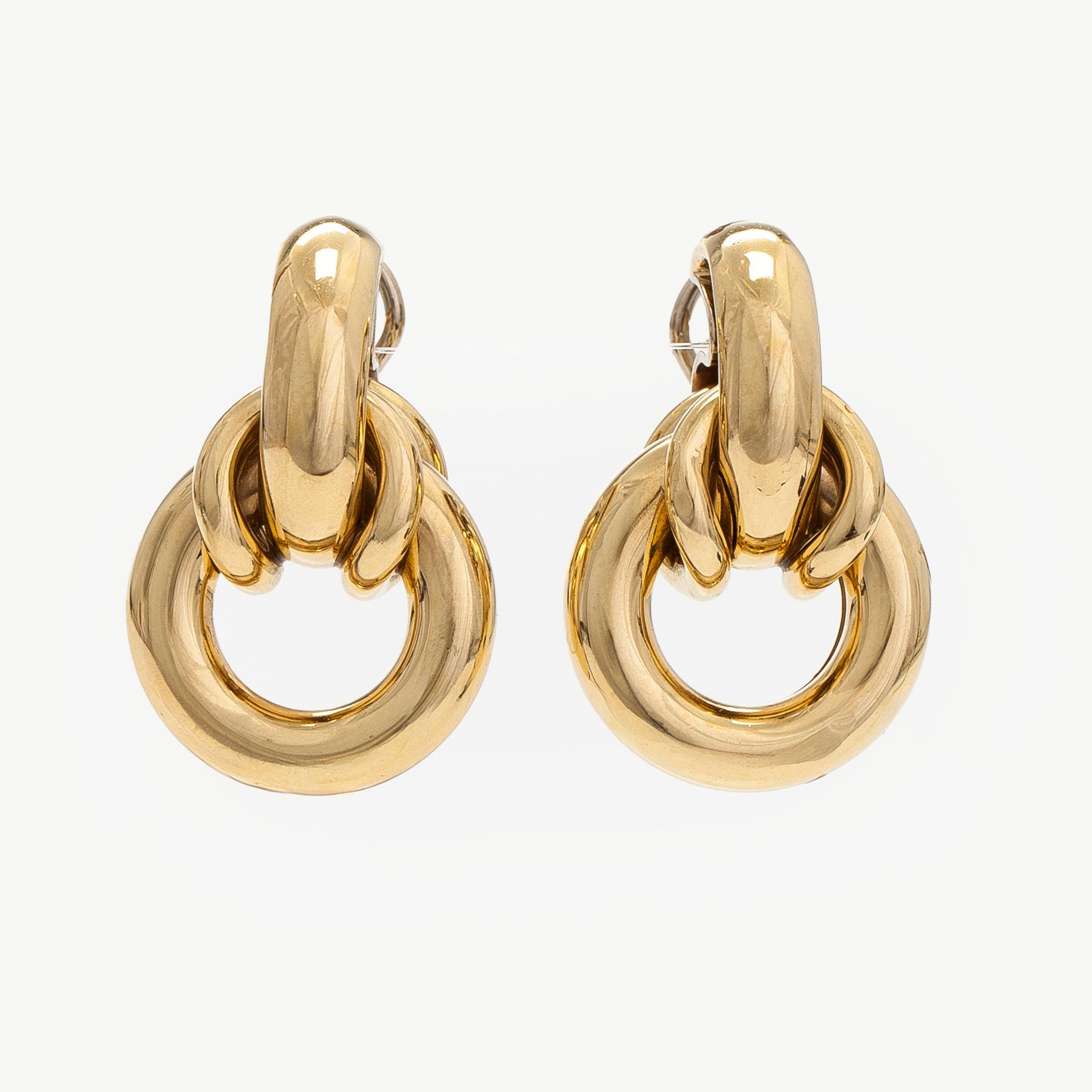 Örhängen, 18K guld.