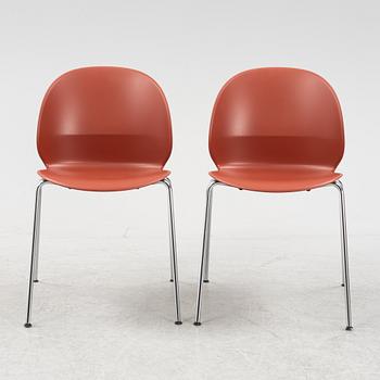 Nendo, stolar, 8 st, modell "N02-10 Recycle", Fritz Hansen, Danmark, Danmark, 2020.