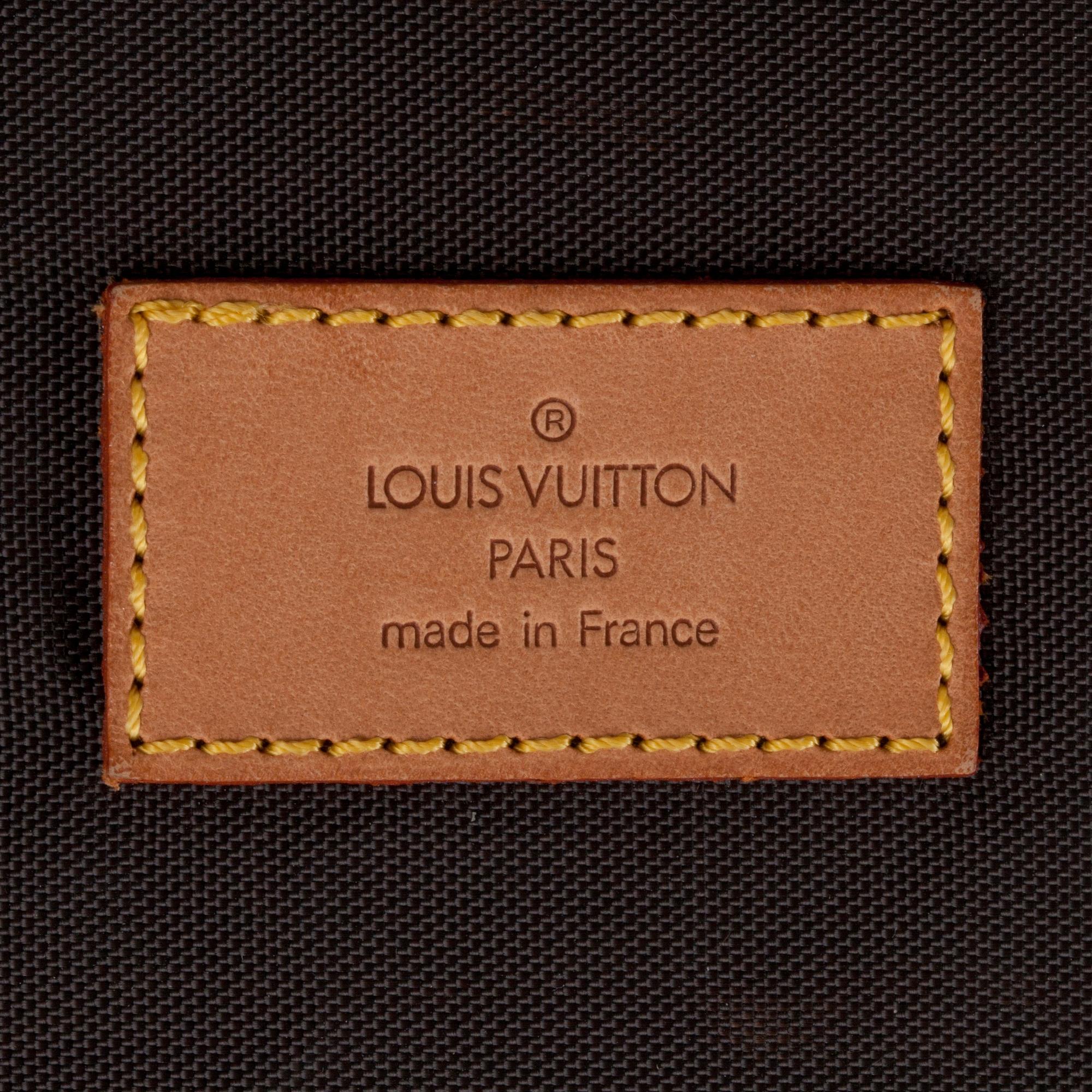 LOUIS VUITTON, a monogram canvas garment cover.