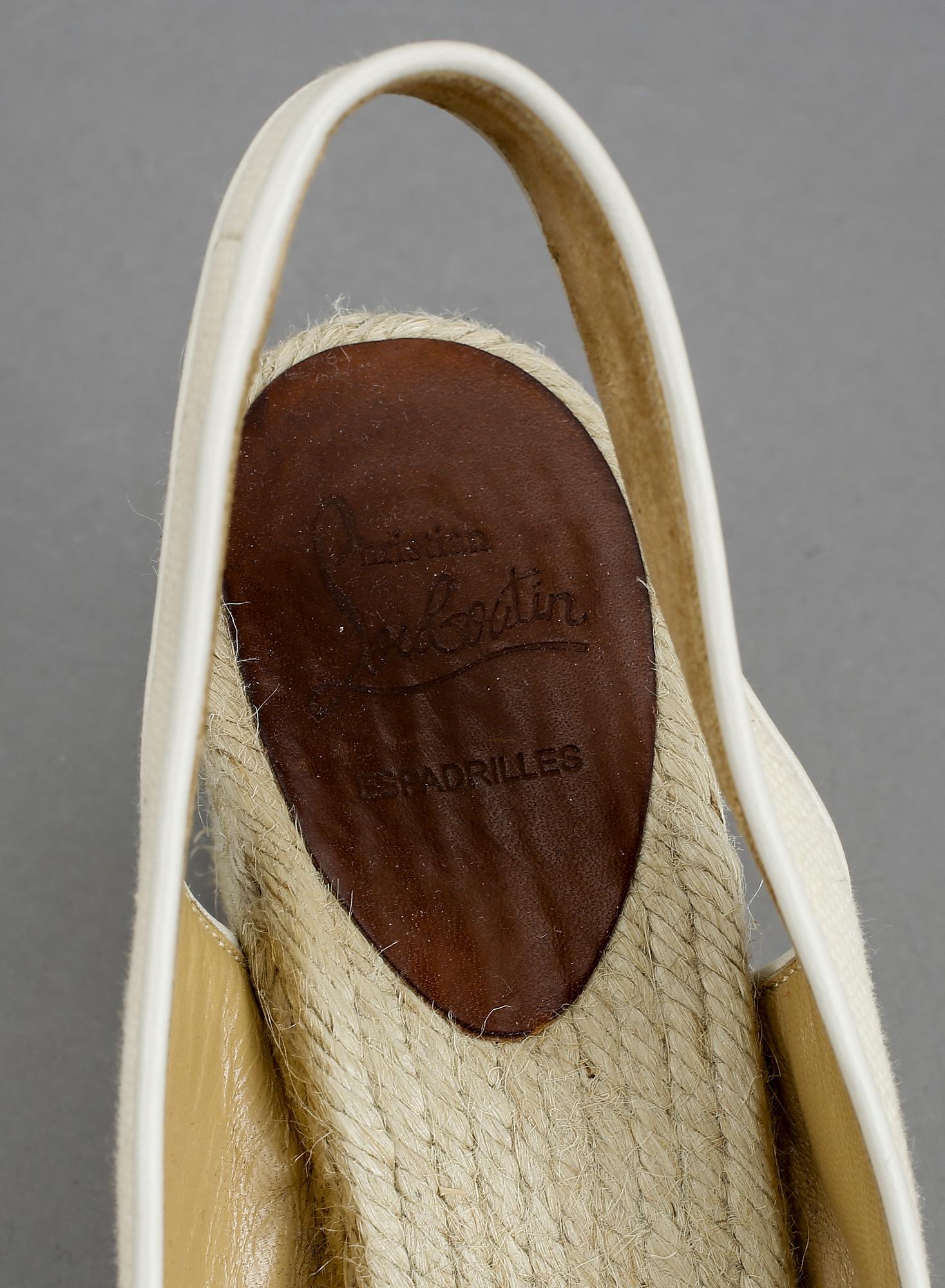 ESPADRILLOS, Christian Louboutin.