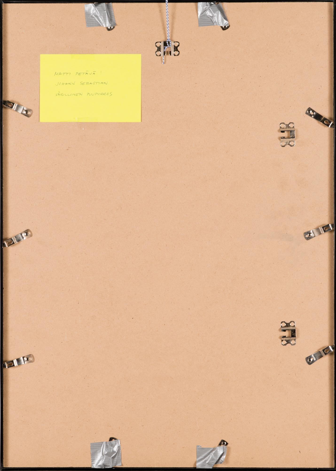 MATTI PETÄJÄ, träsnitt, signerat och daterad -73, numrerat 12/99.