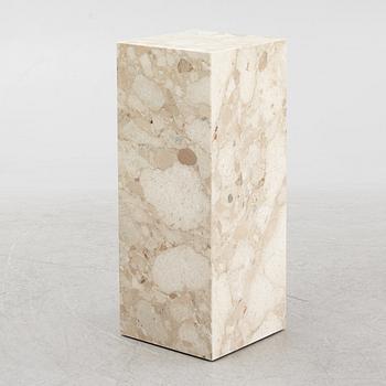 A 'Plinth' pedestal, Audo Copenhagen, Denmark, 2023.