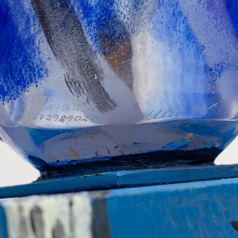 Ulrica Hydman Vallien, a sculpture, unique, Kosta Boda.