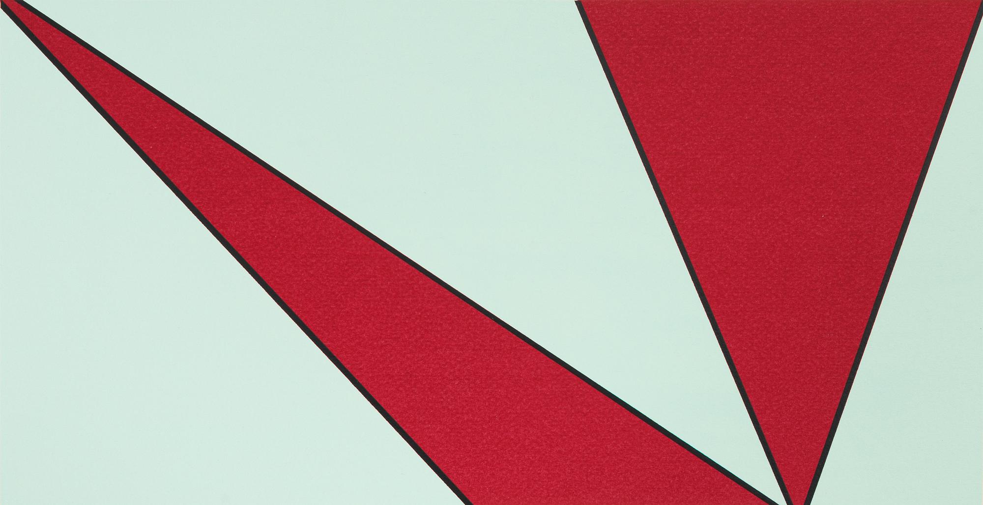 Olle Baertling, silkscreen in colours, 1956-68, signed 59/300.