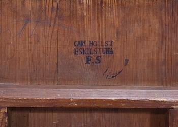 BORD, märkt Carl Holst, Eskilstuna verksam 1787-1830.