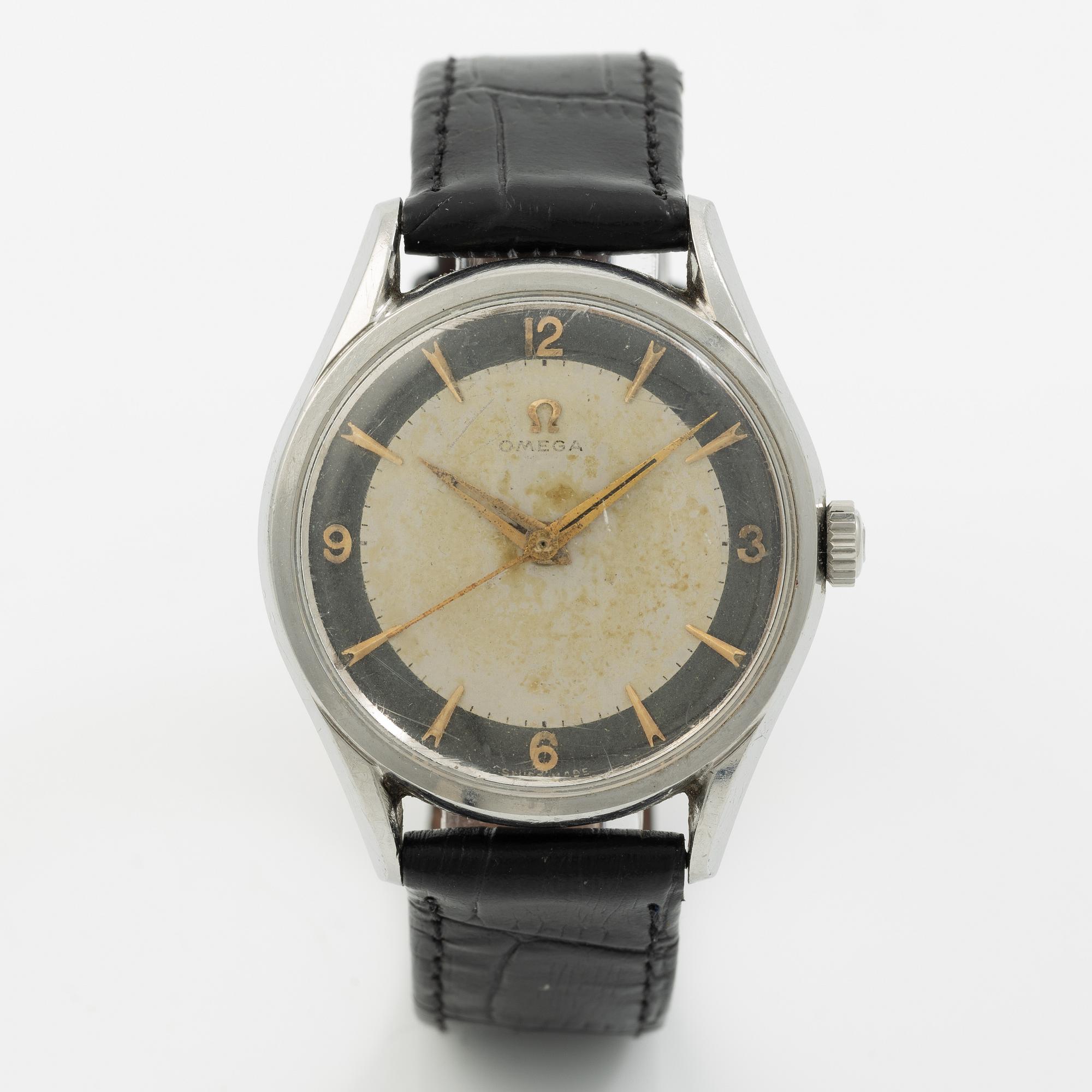 Omega, "Bullseye Dial", armbandsur, 36 mm.